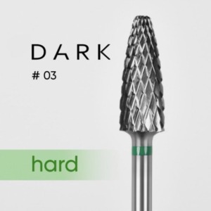 DARK Nail Drill Bit #03 Green Cone