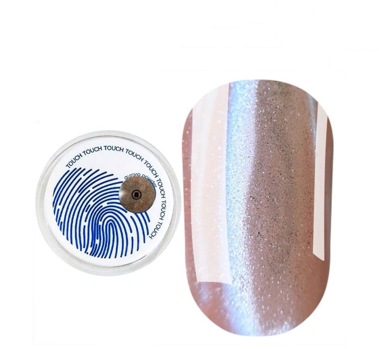 Touch Nail Chrome Aurora Powder #08, 5g Touch Nail Chrome Aurora Powder #08, 5g