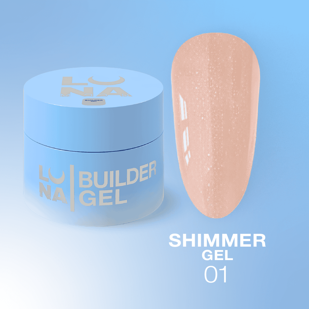LUNAmoon Builder Gel Shimmer #01 LUNAmoon Builder Gel Shimmer #01