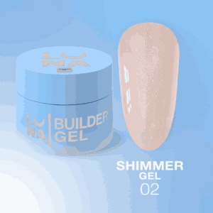 LUNAmoon Builder Gel Shimmer #02