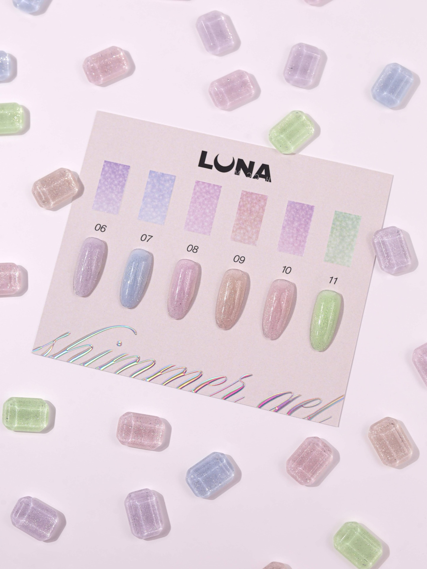 LUNAmoon Builder Gel Shimmer #06-11 LUNAmoon Builder Gel Shimmer #06-11