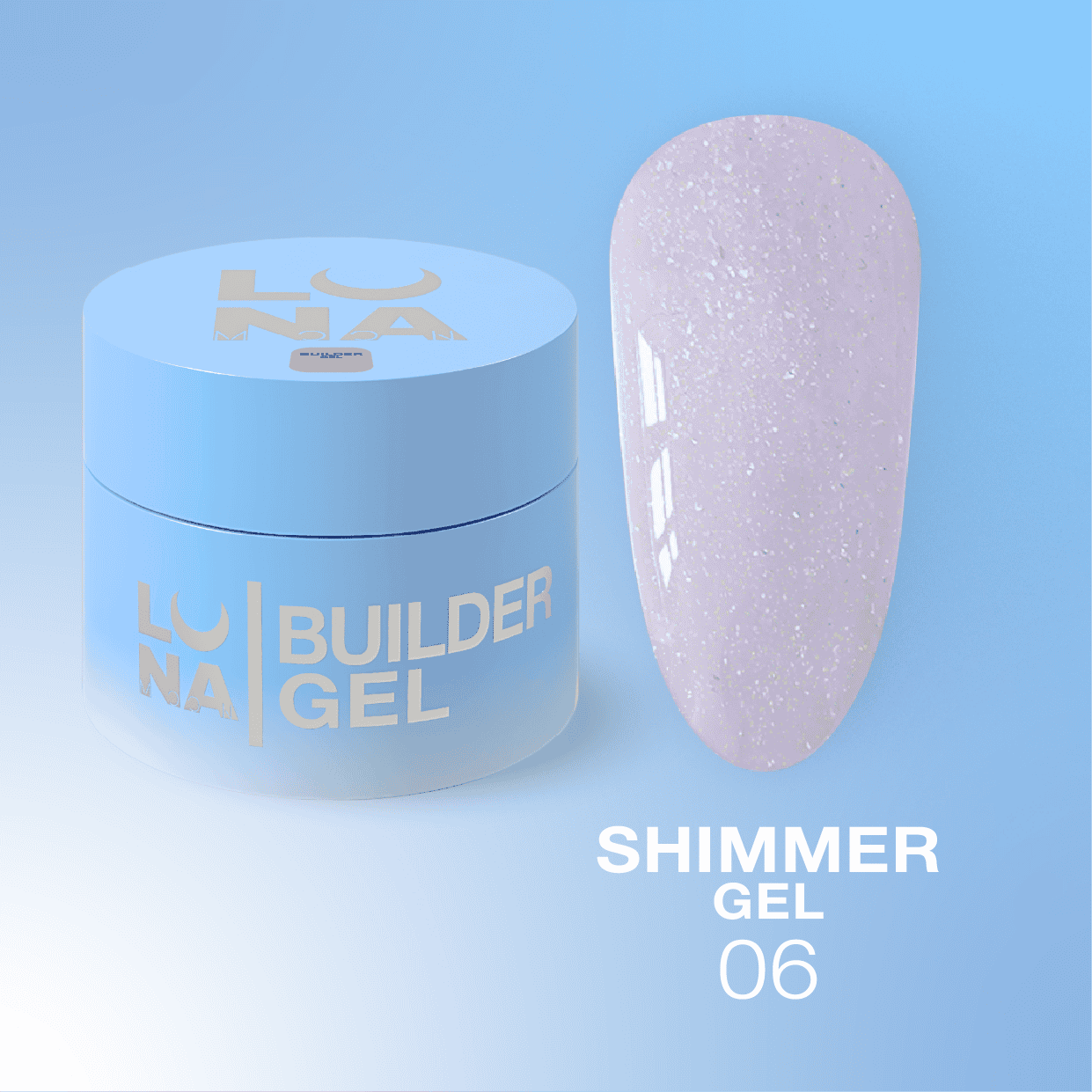 LUNAmoon Builder Gel Shimmer #06 LUNAmoon Builder Gel Shimmer #06