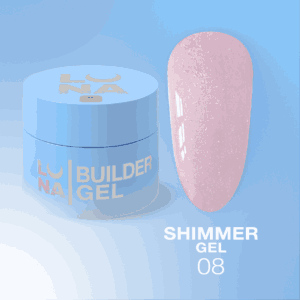 LUNAmoon Builder Gel Shimmer #08
