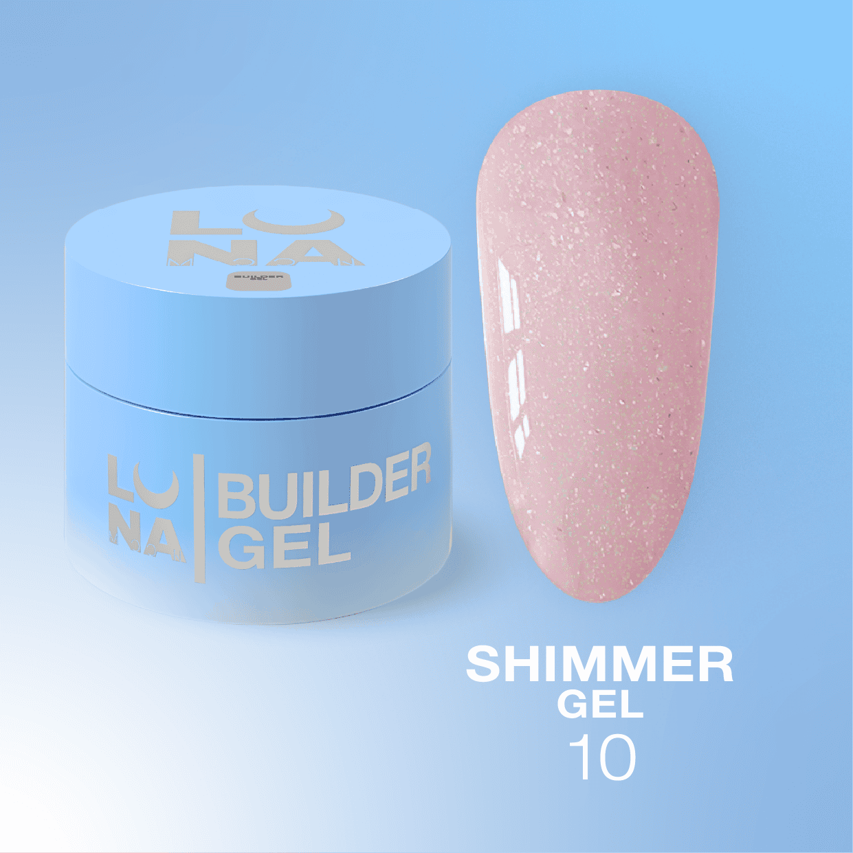LUNAmoon Builder Gel Shimmer #10 LUNAmoon Builder Gel Shimmer #10