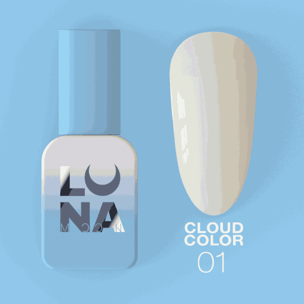 LUNAmoon Gel Polish Cloud Color #01