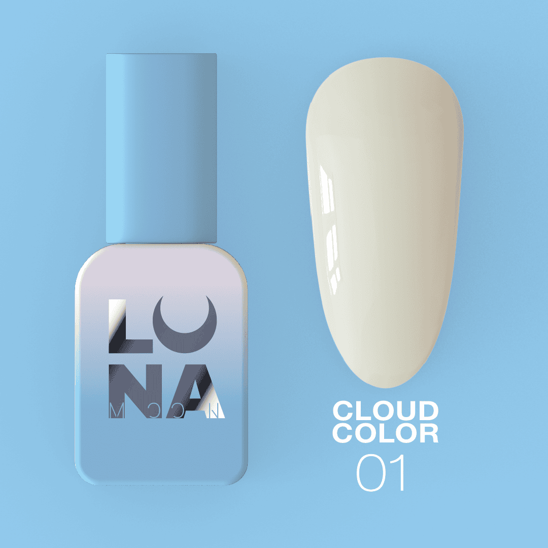LUNAmoon Gel Polish Cloud Color #01 LUNAmoon Gel Polish Cloud Color #01