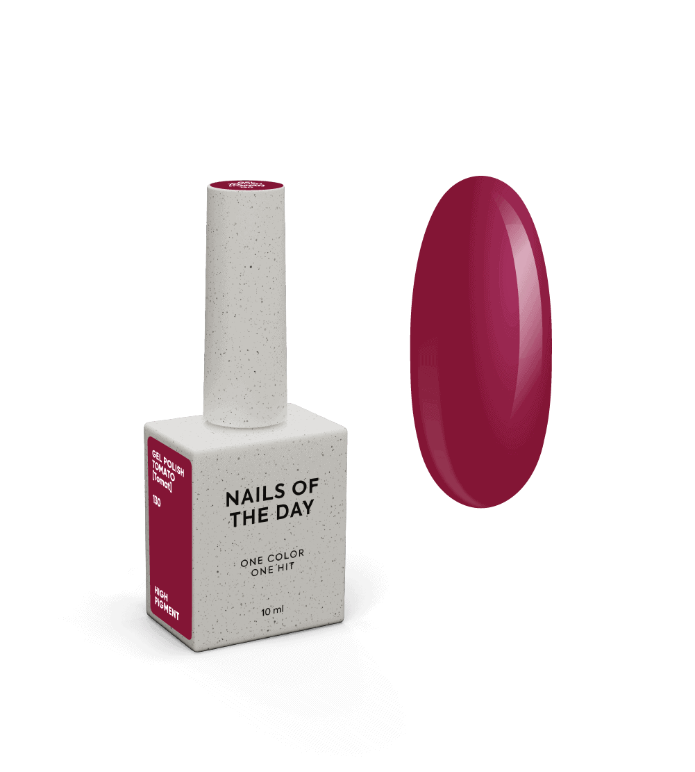 NAILSOFTHEDAY Gel polish Tomato 130 NAILSOFTHEDAY Gel polish Tomato 130